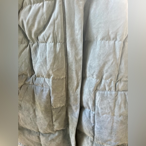 BROMLEY SPORT Light Blue Quilted Down & Feather Puff Jacket, Size XL - Picture 6 of 8